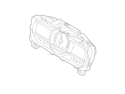 Ford DG1Z-10849-BB Instrument Cluster