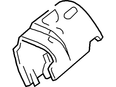 Ford Steering Column Cover - 3C3Z-3530-CA