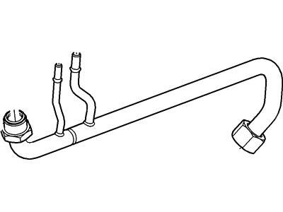 Ford 7L5Z-9D477-B Tube - EGR Valve To Exhaust Manifld