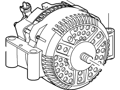 2004 Ford Explorer Alternator - 1L2Z-10V346-ABRM