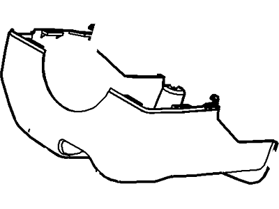 Lincoln MKT Steering Column Cover - DE9Z-3530-AA