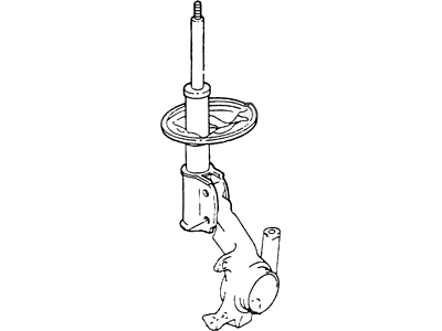 Ford F8CZ-18124-BA Shock Absorber Assembly - Front