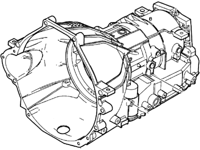 Ford 4W7Z-7005-AA Transmission Case Assembly