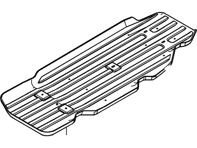 2014 Ford Expedition Fuel Tank Skid Plate - 7L1Z-9A147-D