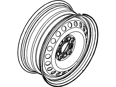 Ford SSV Plug-In Hybrid Spare Wheel - DS7Z-1015-A
