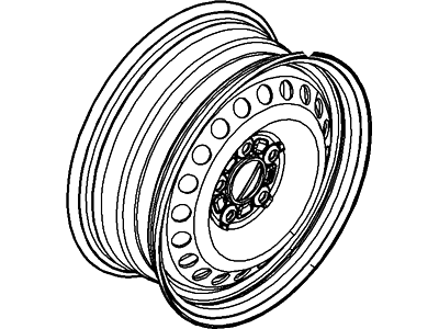 Ford DS7Z-1015-A Wheel Assembly