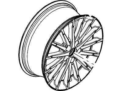 Ford CM5Z-1007-A Wheel Assembly