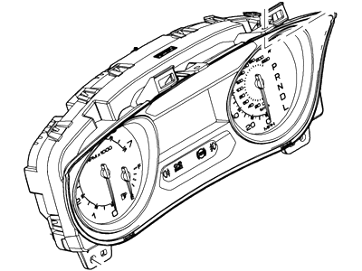 Ford Explorer Speedometer - EB5Z-10849-EA