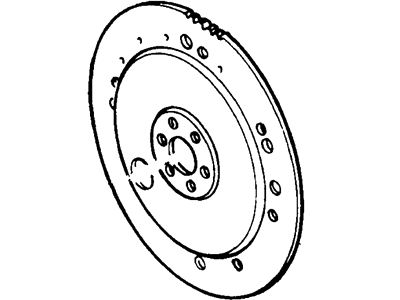 1992 Ford Aerostar Flywheel - FOTZ-6375-A