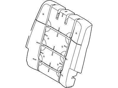 Ford BB5Z-7866801-B Pad - Rear Seat Back