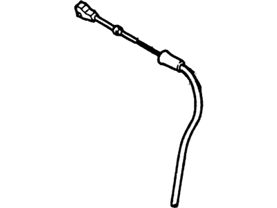 1993 Ford F-250 Shift Cable - F2TZ-7E395-B