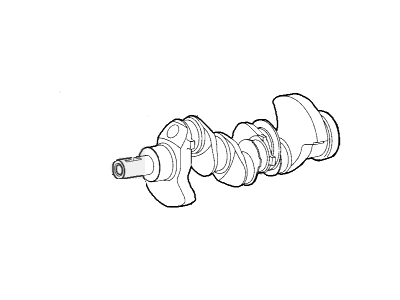 2002 Ford Mustang Crankshaft - 1F2Z-6303-AA