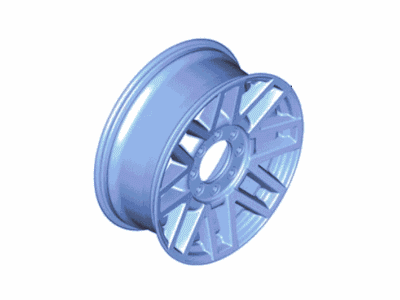 Ford KC3Z-1007-A WHEEL ASY