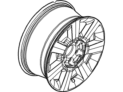 Ford 7L1Z-1007-C Wheel Assembly