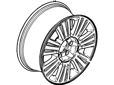 Lincoln Navigator Spare Wheel - 7L7Z-1007-J