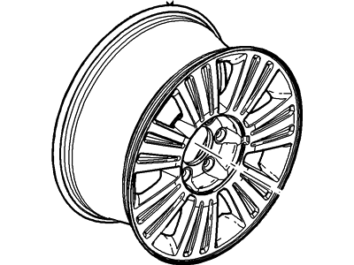 Ford 7L7Z-1007-J Wheel Assembly