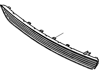 2013 Ford Mustang Grille - DR3Z-8200-DB