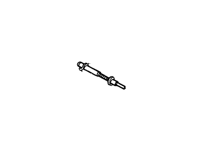 Ford F1TZ-9A758-E Throttle Control Cable Assembly