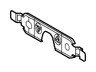 Ford XW4Z-5443216-AA Striker Assembly - Rear