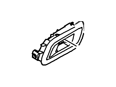 Ford Police Interceptor Sedan Door Handle - AG1Z-5421818-AF