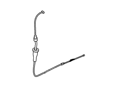 Ford 2C5Z-2853-BA Cable Assy - Parking Brake