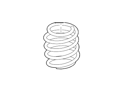Ford Police Interceptor Sedan Coil Springs - DG1Z-5310-M