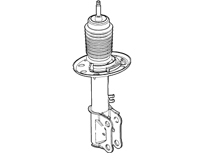 Ford Police Interceptor Sedan Shock Absorber - DG1Z-18124-W