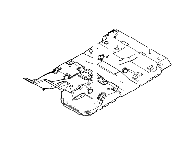 Ford 8C3Z-2613000-AA Mat - Floor