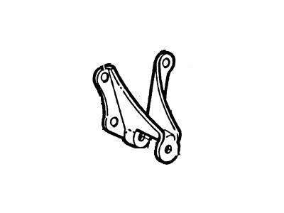 1988 Ford F Super Duty Leaf Spring Shackle - E8TZ-5775-A