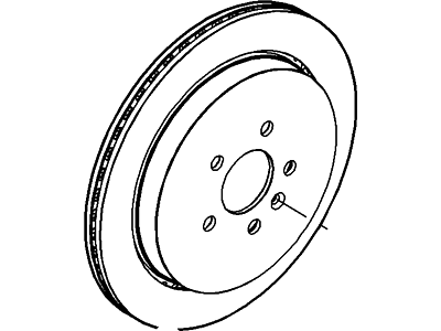 Ford DE9Z-2C026-A Rotor Assembly - Brake