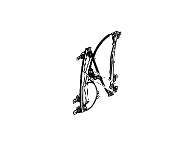 Mercury Mountaineer Window Regulator - AL2Z-7823201-A