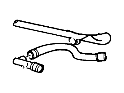 Ford YS4Z-9D667-BB Tube Assembly