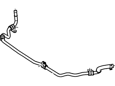 Lincoln Zephyr Power Steering Hose - 6E5Z-3A713-BC