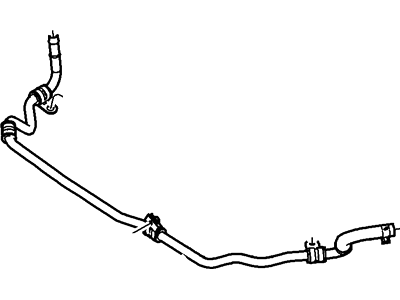 Ford 6E5Z-3A713-BC Hose Assembly - Gear To Reservoir