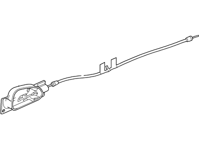 Ford 1W6Z-76221A00-AA Cable Assembly