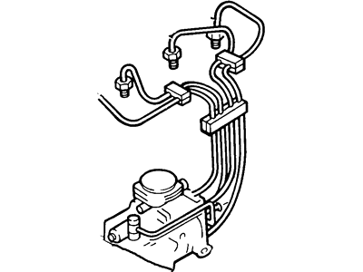 Ford E8TZ-9A555-J Pipe Assembly - Fuel Injection