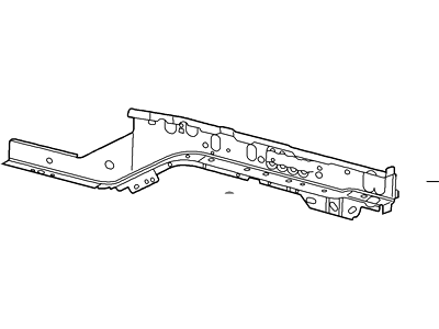 Ford XW4Z-17K796-AA Reinforcement - Front Bumper