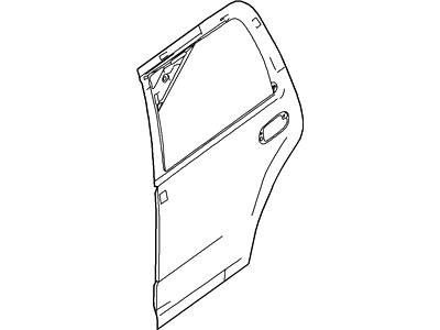 Ford 2L1Z-7824701-AA Panel Assembly - Door - Outer