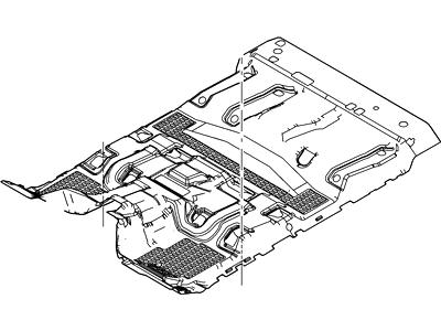 Ford DC3Z-2613010-AA Mat - Floor