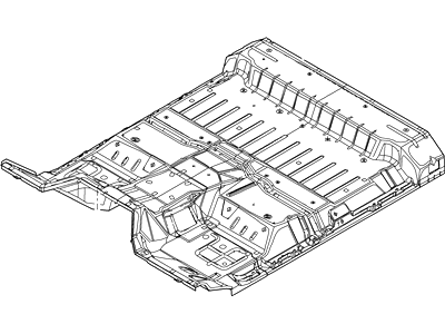 2007 Ford F-250 Super Duty Floor Pan - YC3Z-2811000-AA