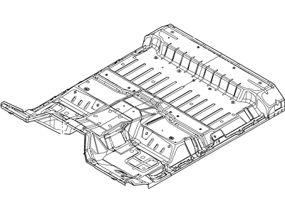 2000 Ford F-350 Super Duty Floor Pan - YC3Z-2811000-AA