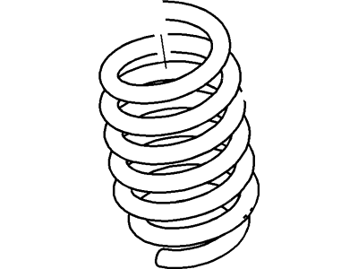 Lincoln Town Car Coil Springs - 3W1Z-5310-GA