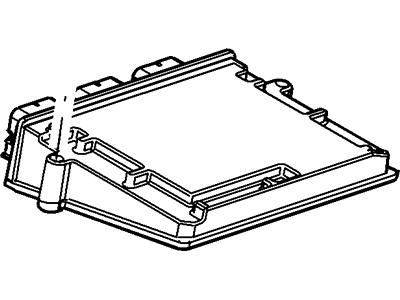 Ford 7F9Z-12A650-JB Module - Engine Control - EEC V