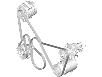 Ford CK4Z-8620-A V-Belt
