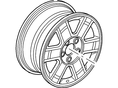 Ford 5C5Z-1007-AA Wheel Assembly