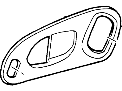 Ford F8RZ5422635BAA Bezel Door Inside Handle