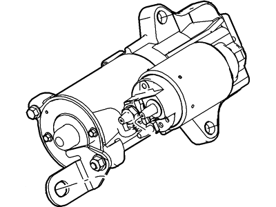 2007 Ford Focus Starter - 6S4Z-11002-AA