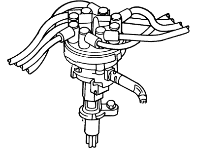 Lincoln Mark VII Distributor - E6AZ-12127-D