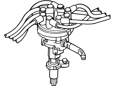 Ford FOTZ-12127-J Distributor Assembly