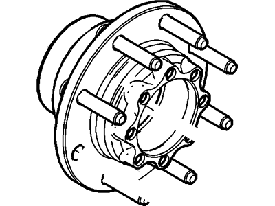 Ford 5C3Z-1109-CC Hub Assembly - Wheel